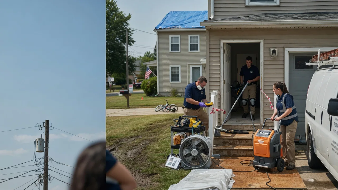 Water Damage Repair in Uniopolis, OH near me